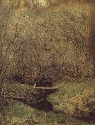 Levitan, Isaak Fruhing in the forest oil on canvas